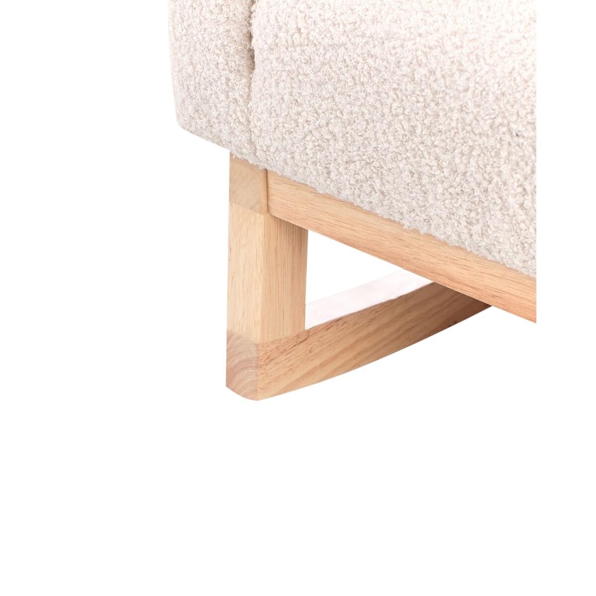 Bujak na biegunach NORBY Boucle Jasnobeżowy