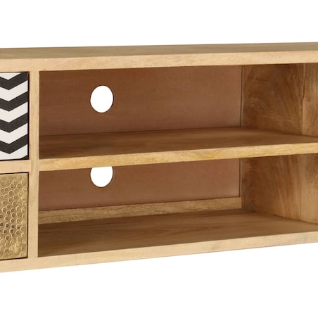 vidaXL Szafka pod TV, 120x30x40 cm, lite drewno mango