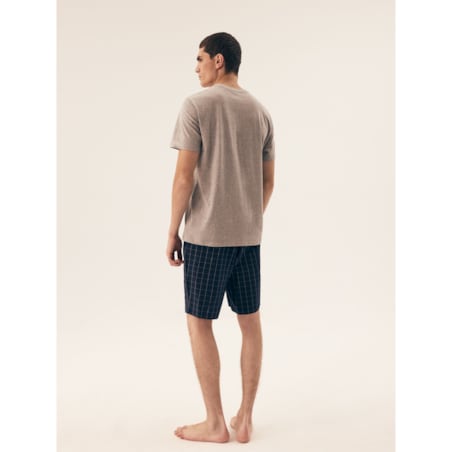 Piżama Dorm 42618-90X Szary, L