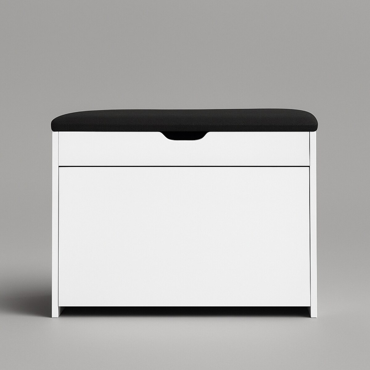 Szafka na buty z siedziskiem i wysuwanymi półkami VAULT, 57 x 30 x 53 cm