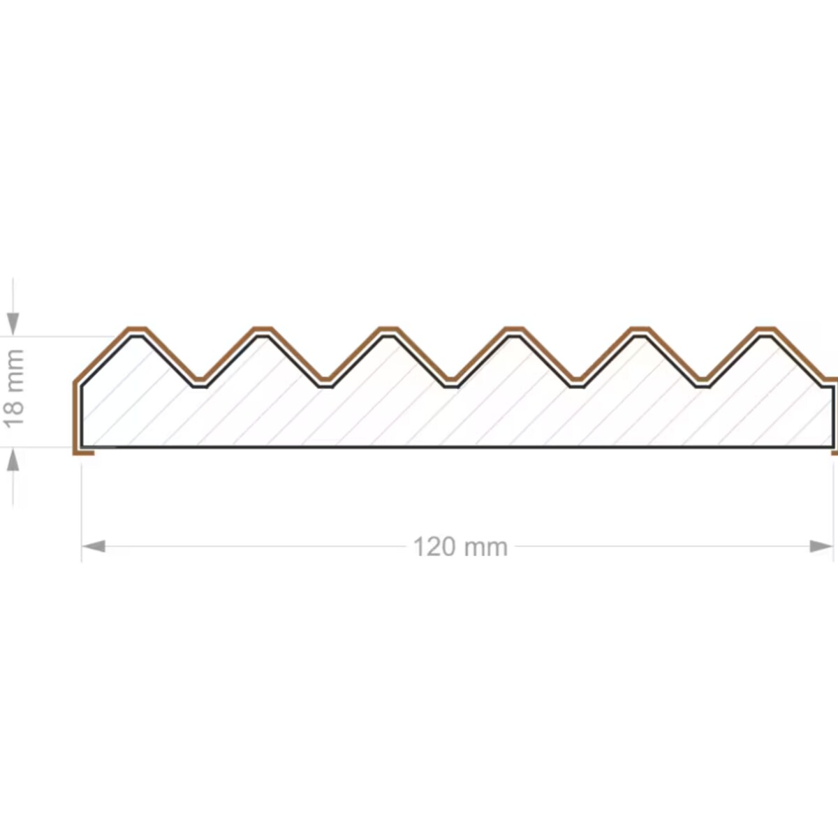 MIKROLAMELE TOPP - PIASKOWY BEŻ