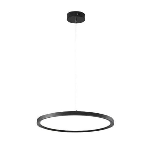 LAMPA wisząca DISC CHUA-16W-NW Abigali okrągła OPRAWA dysk LED 16W 4000K zwis czarny
