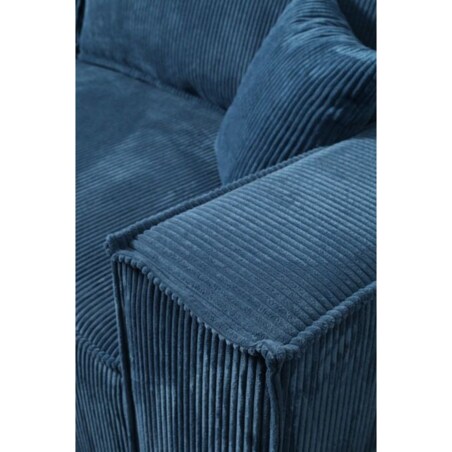 Kanapa MILLE z funkcją spania, sztruks, Kolor: POSO 14