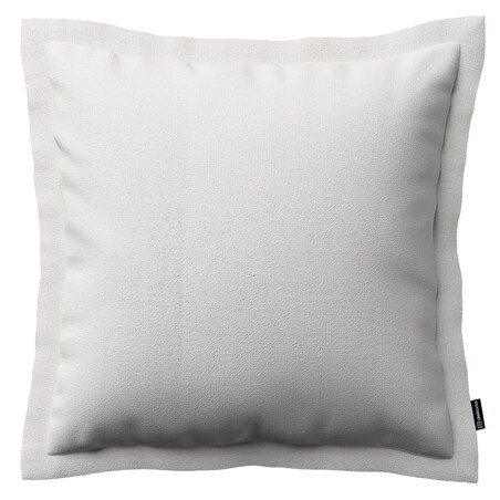 Poszewka Mona na poduszkę 45x45 śmietankowy biały