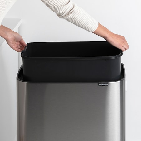 Kosz na śmieci Touch Bin BO 60l stal matowa 130267