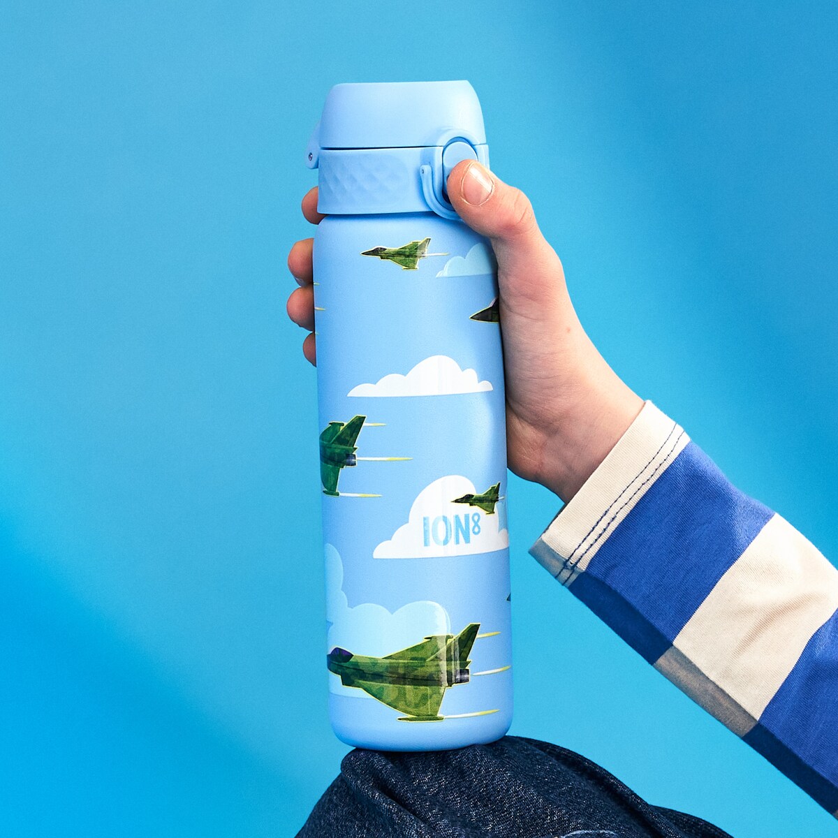 Butelka ION8 Single Wall I8SS600PBJETS Fighter Jets