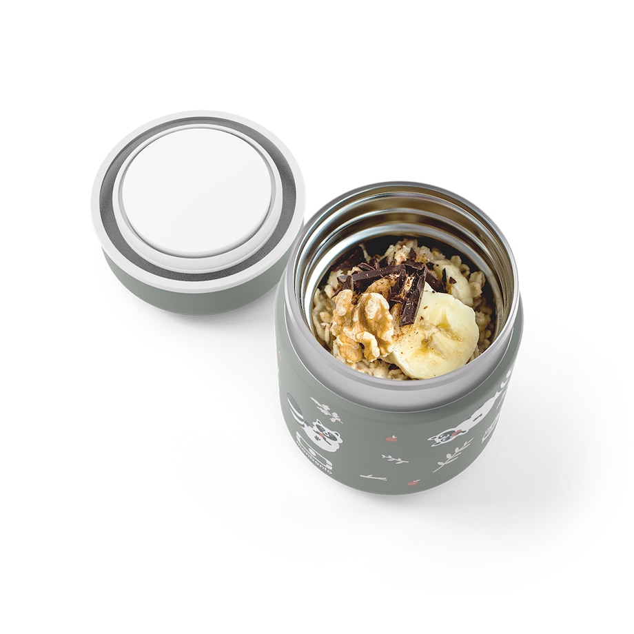 Termos obiadowy dziecięcy Racoon Capsule, 280 ml, Monbento