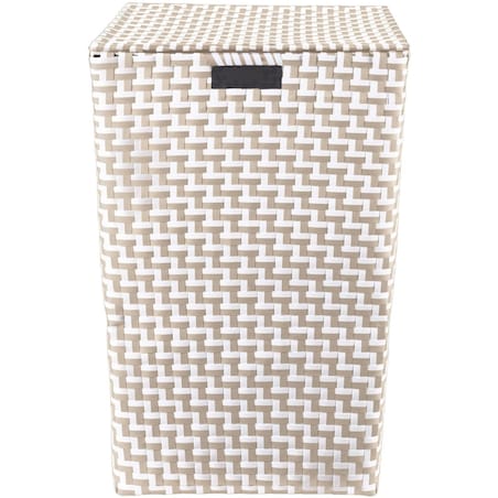 Kleine Wolke Double Kosz na pranie Kosz na pranie naturalny beż 35x55 cm