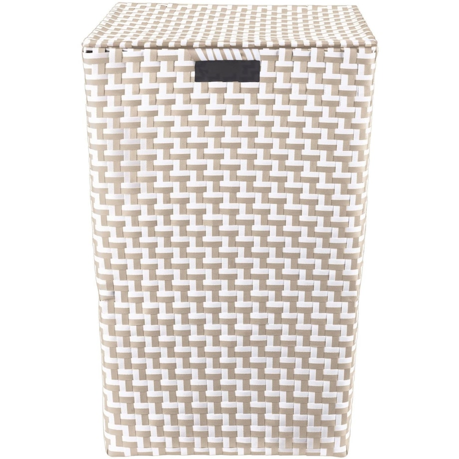 Kleine Wolke Double Kosz na pranie Kosz na pranie naturalny beż 35x55 cm