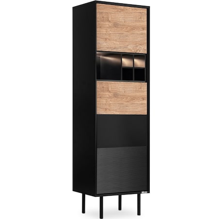 KONSIMO LOFTY Regał loft na wysokich nogach