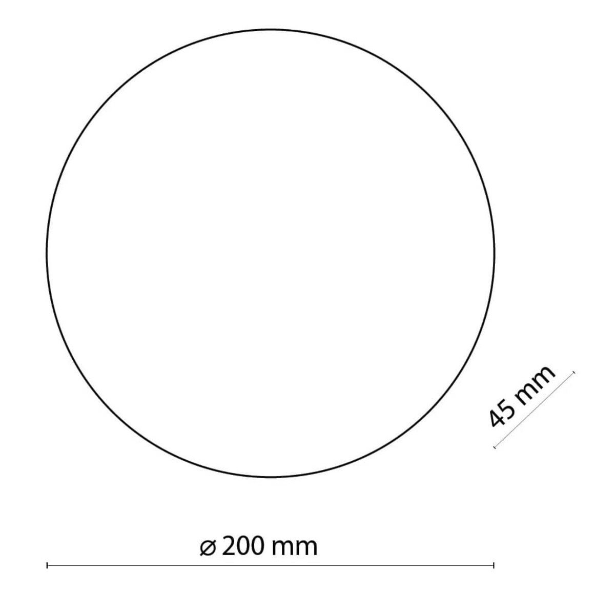 Lampa ścienna do salonu Luna 6044 TK Lighting okrągła metalowa złota