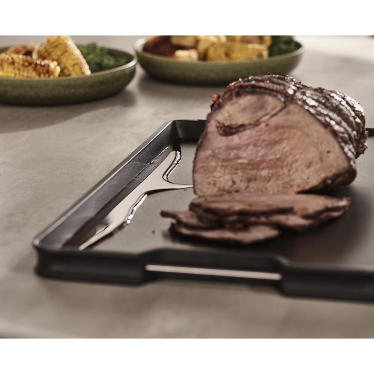 Wielofunkcyjna deska XL czarna Cut & Carve Plus, Joseph Joseph