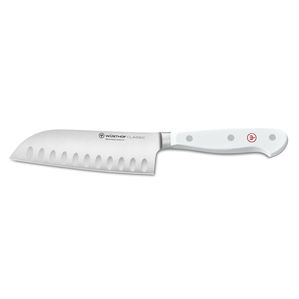 Wusthof CLASSIC WHITE Nóż santoku 14/25,5 cm