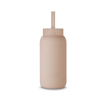 MUUKI słomka do butelki 720 ml, Desert Rose