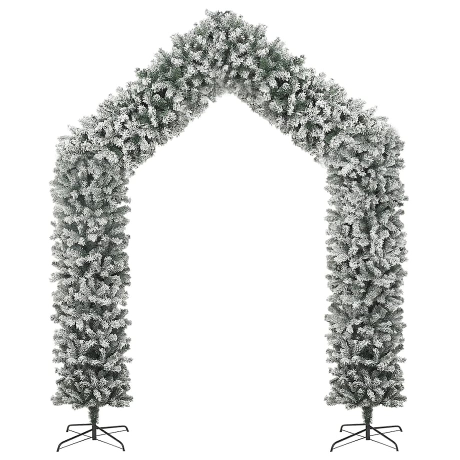 vidaXL Girlanda świąteczna flokowana sztucznym śniegiem, 270 cm