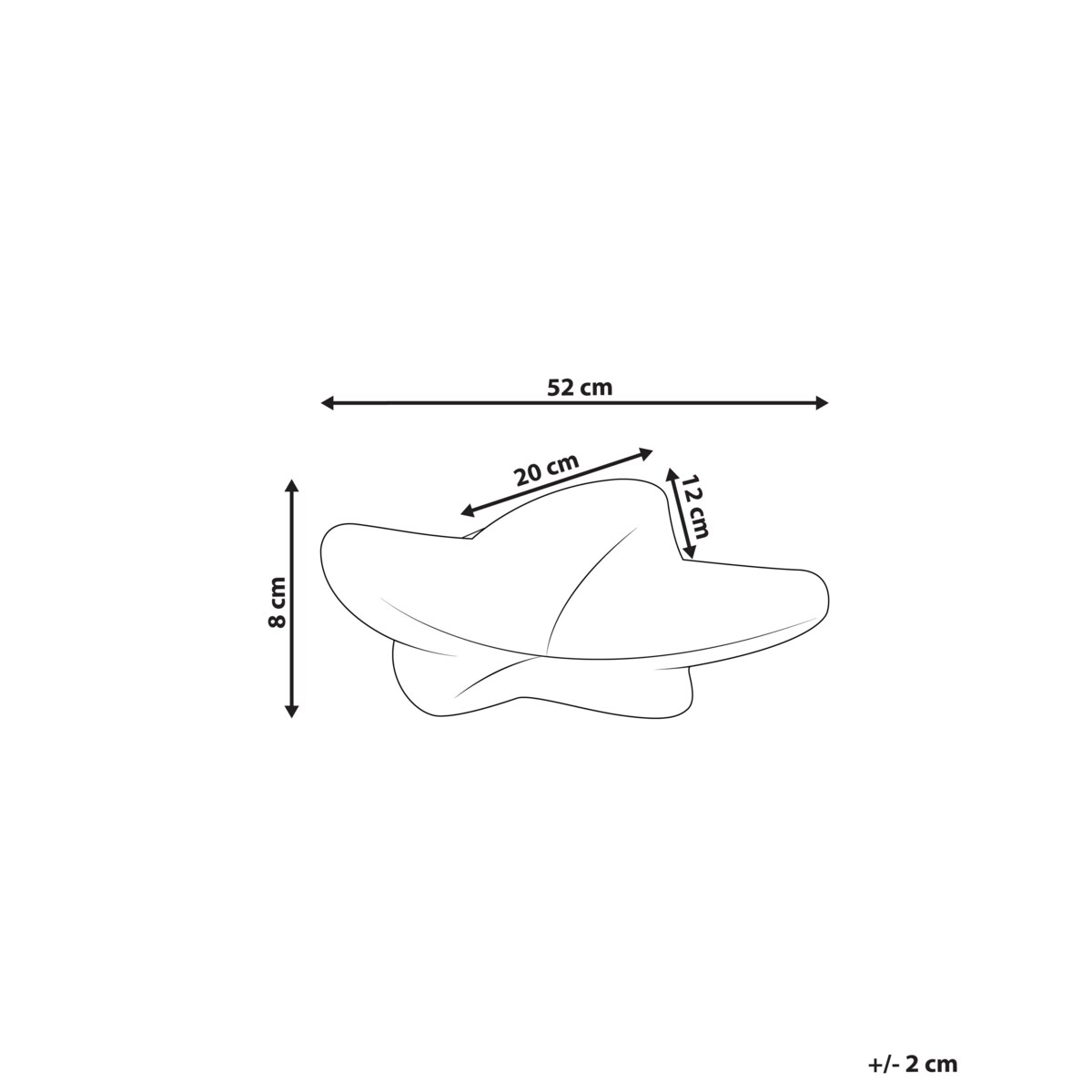 Lampa sufitowa LED biała SURNA
