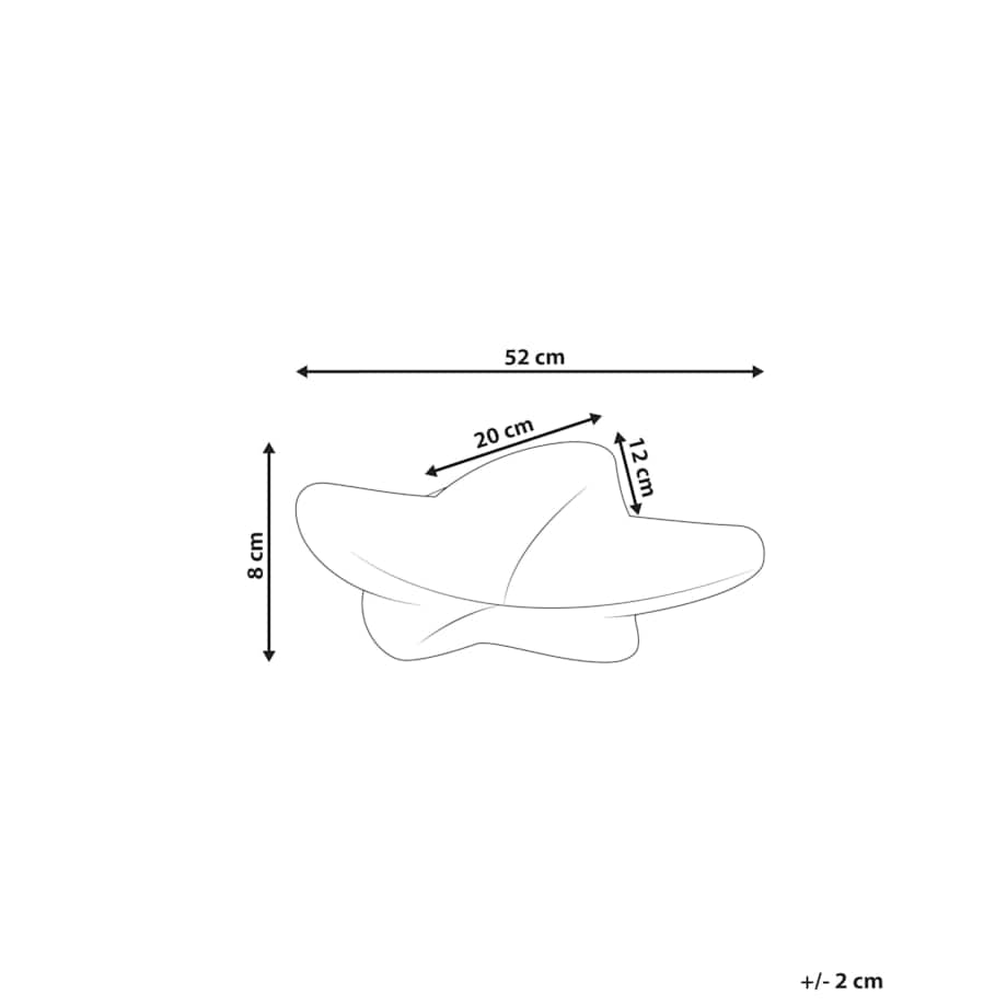 Lampa sufitowa LED biała SURNA