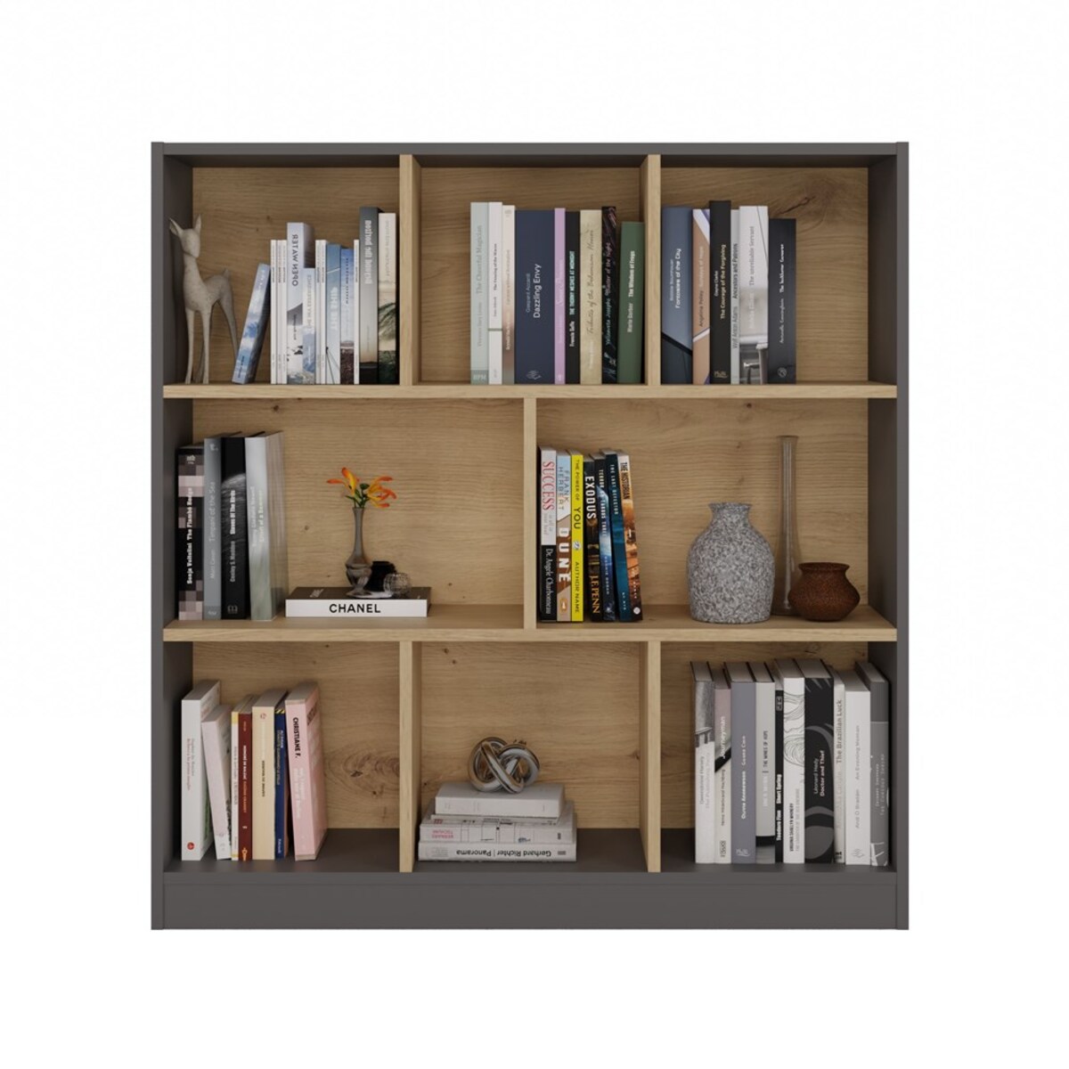 Regał Fiesta 8P ANTRACYT ARTISAN