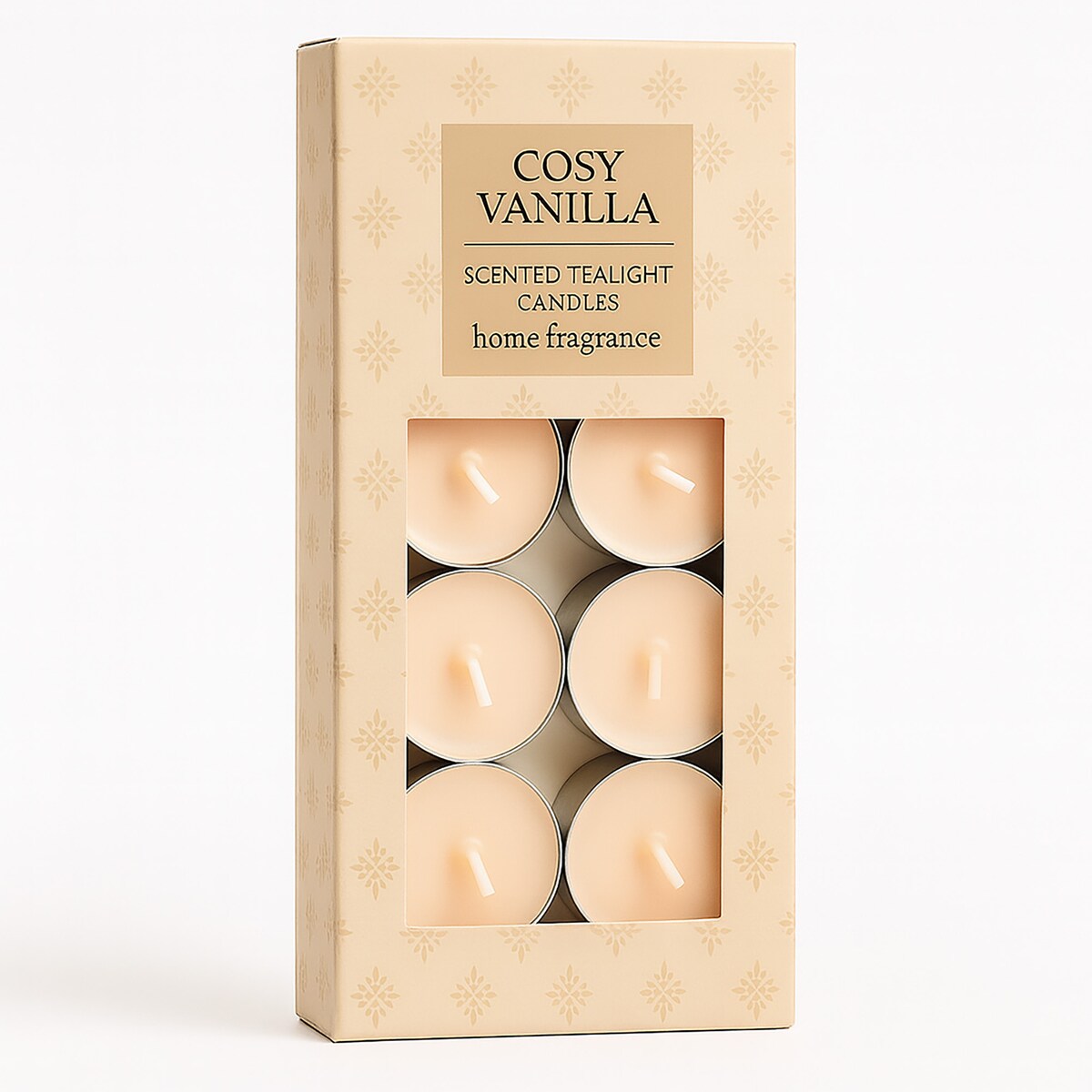 Świeczki Zapachowe Parafinowe Tealight Małe Podgrzewacze Zestaw 10 Szt. Cosy Vanilla