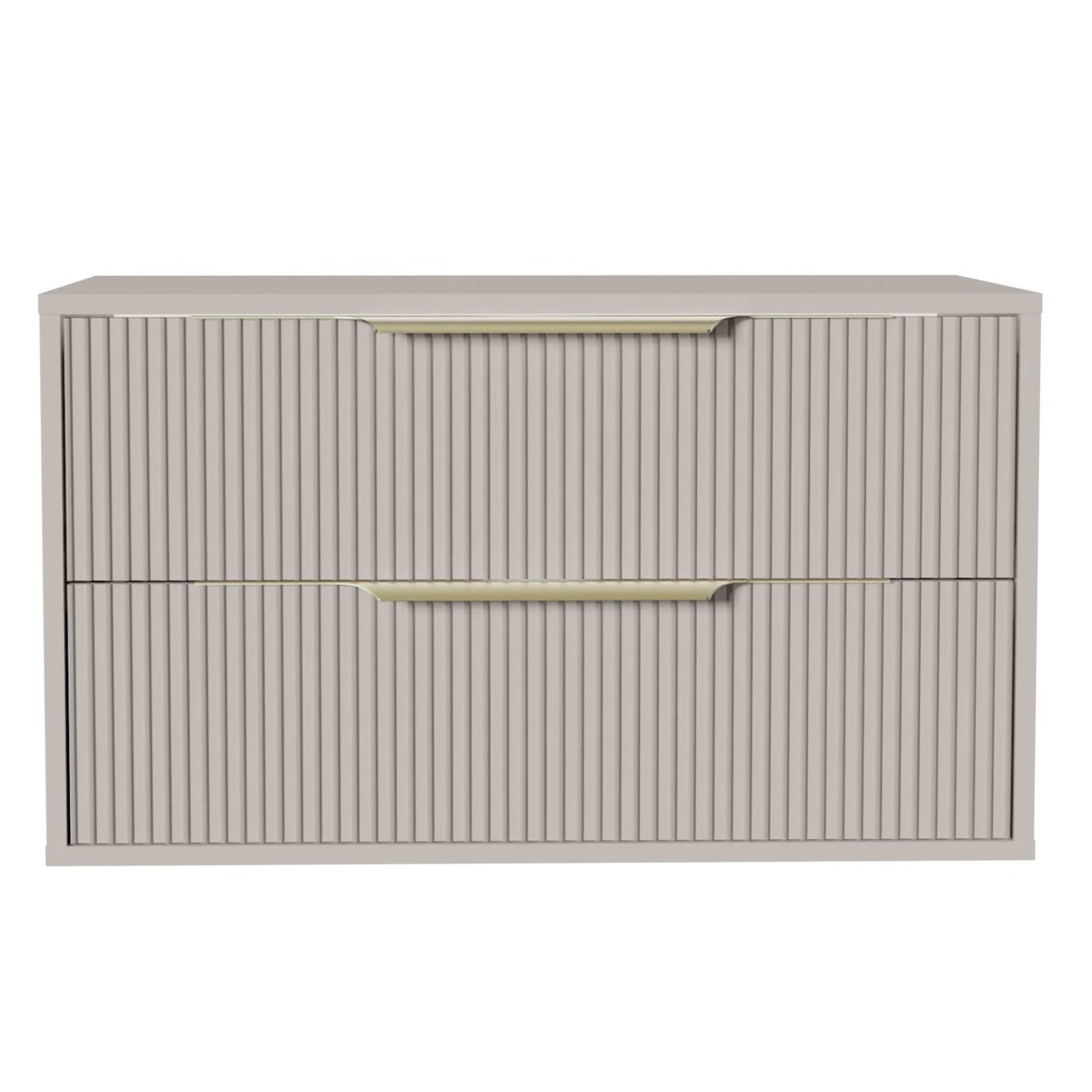 Komoda szafka łazienkowa ryflowana kaszmir Avola