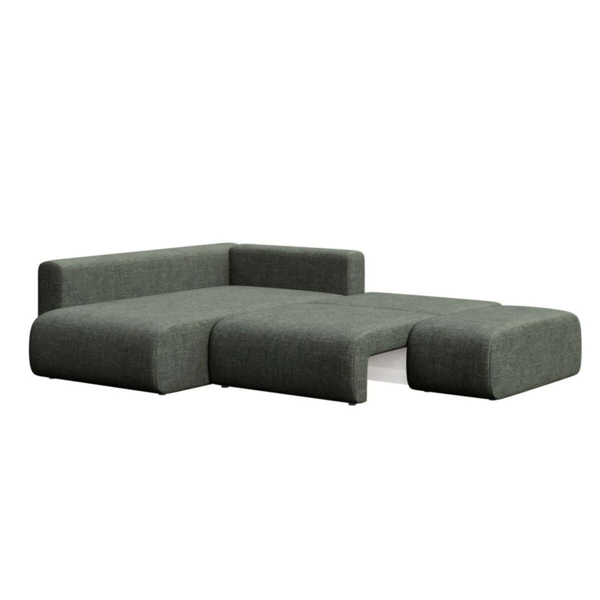 Lumine Sofa narożna - zielona