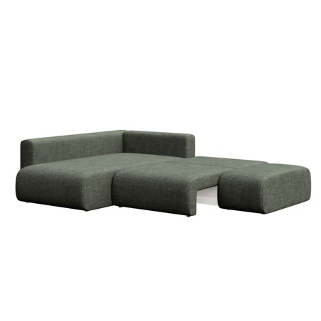Lumine Sofa narożna - zielona