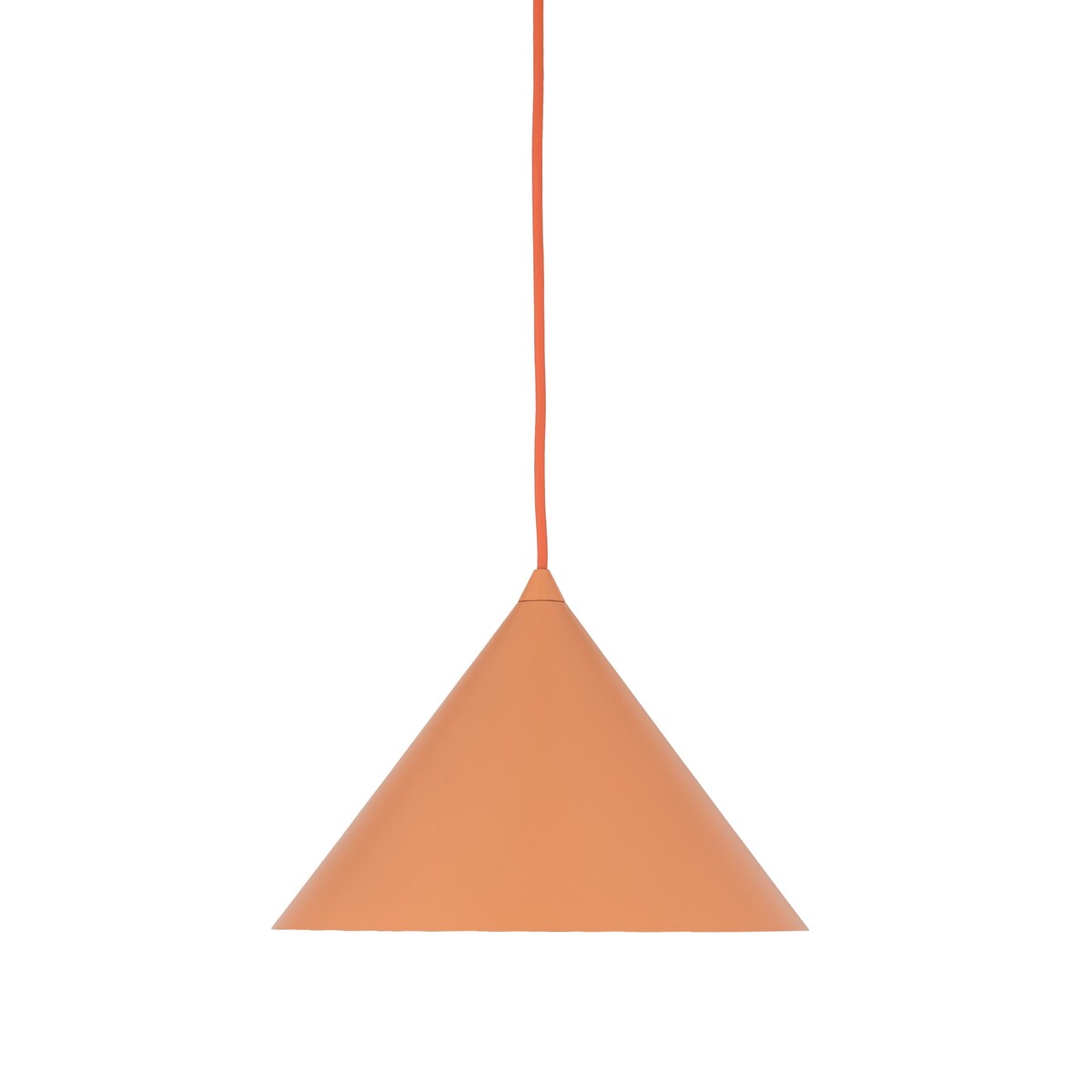 Lampa wisząca TK Lighting CONO M 11384 pomarańczowa loft E27 nowoczesna do salonu kuchni jadalni regulowana wysokość 155 cm