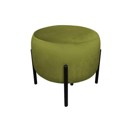 Pufa WILFRED BL VELVET oliwkowa