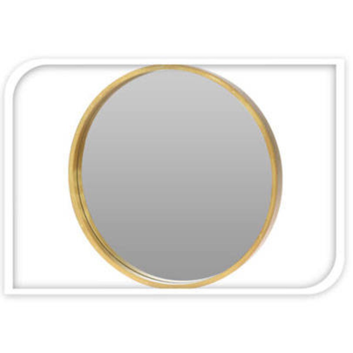 Lustro okrągłe MINIMAL, Ø 50 cm