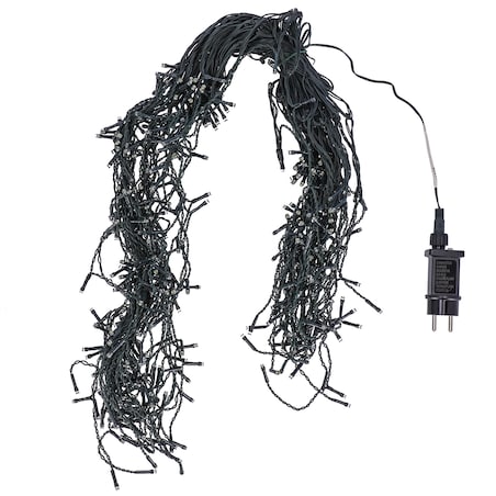 Kurtyna Led Całoroczna Sterowana Aplikacją Dekoracja Świetlna 200 Girlanda