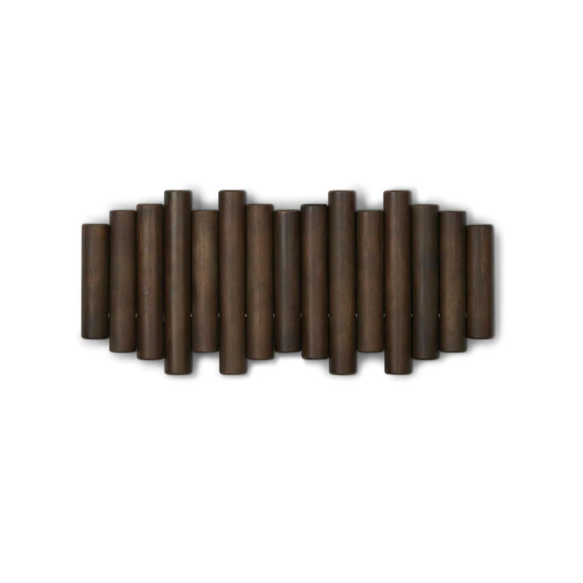 UMBRA wieszak na ubrania PICKET RAIL ciemny orzech