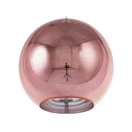 Lampa wisząca szklana miedziana ASARO