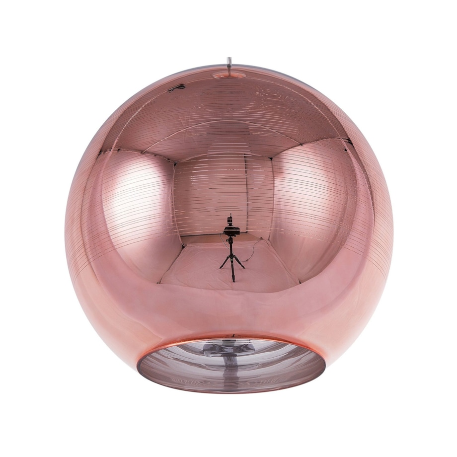 Lampa wisząca szklana miedziana ASARO