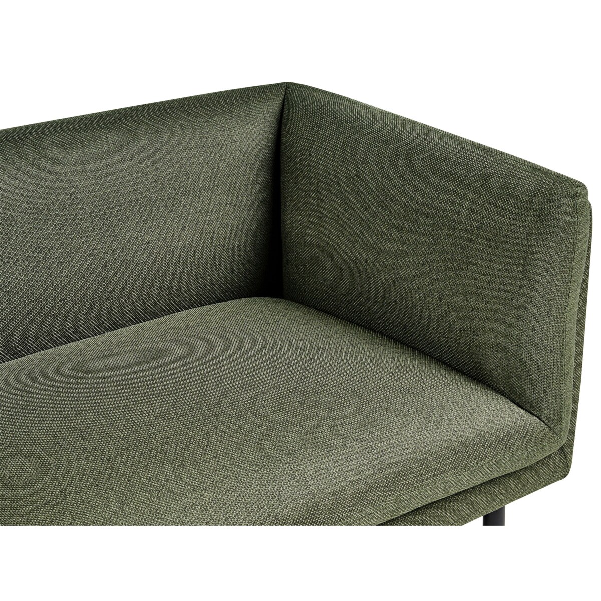 Sofa VORGOD Ciemnozielony dla 3 osób