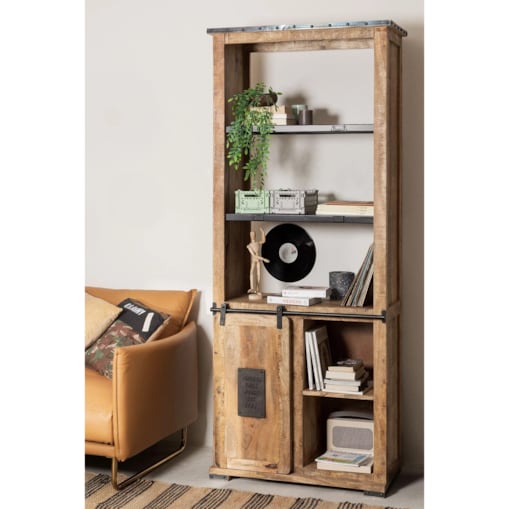 Regał z drewna mango Elei 211x90 cm