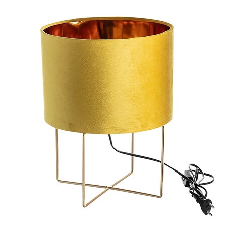 Lampa stołowa Trixi Gold, 28 x 37 cm