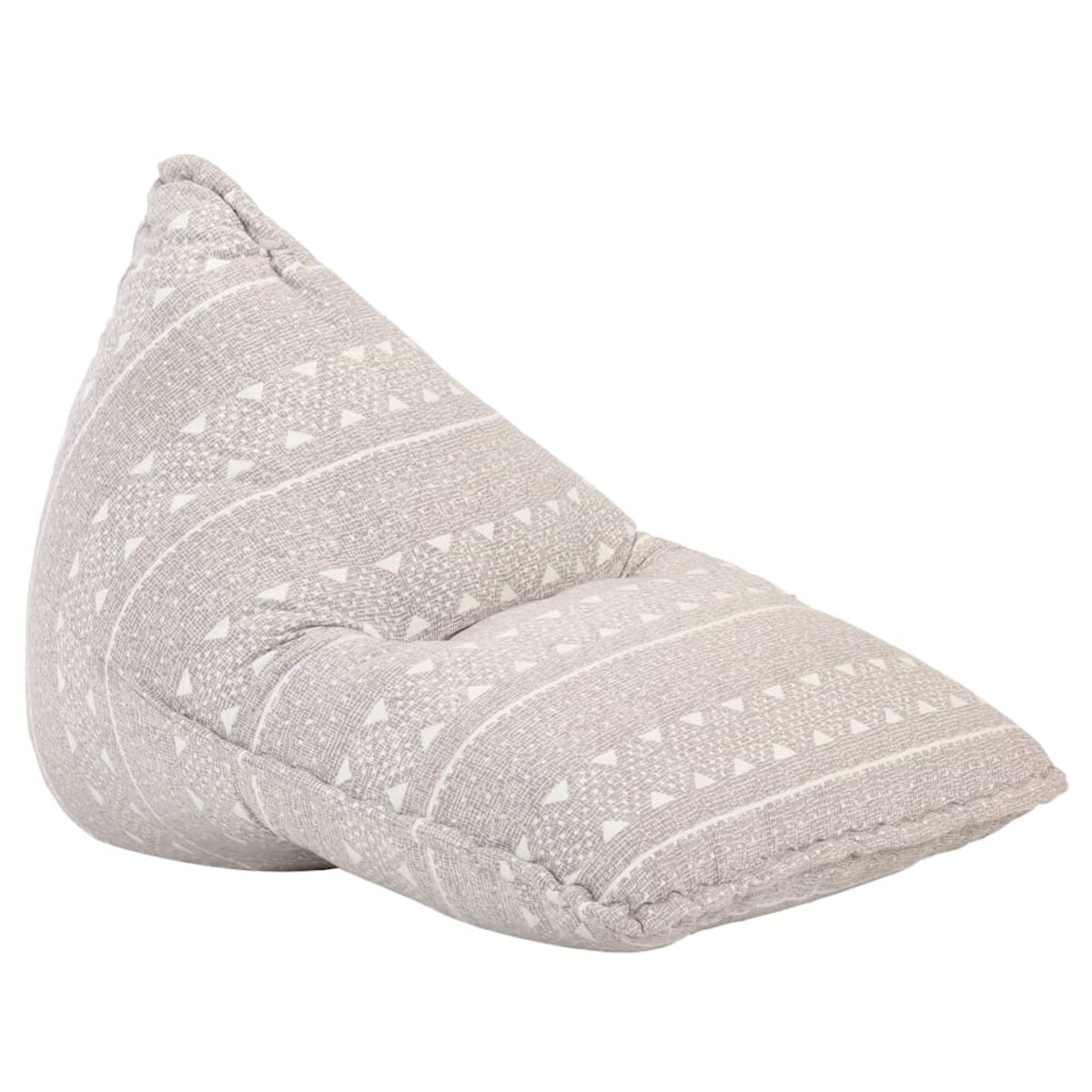 vidaXL Worek sako, tkanina, jasnobrązowy patchwork