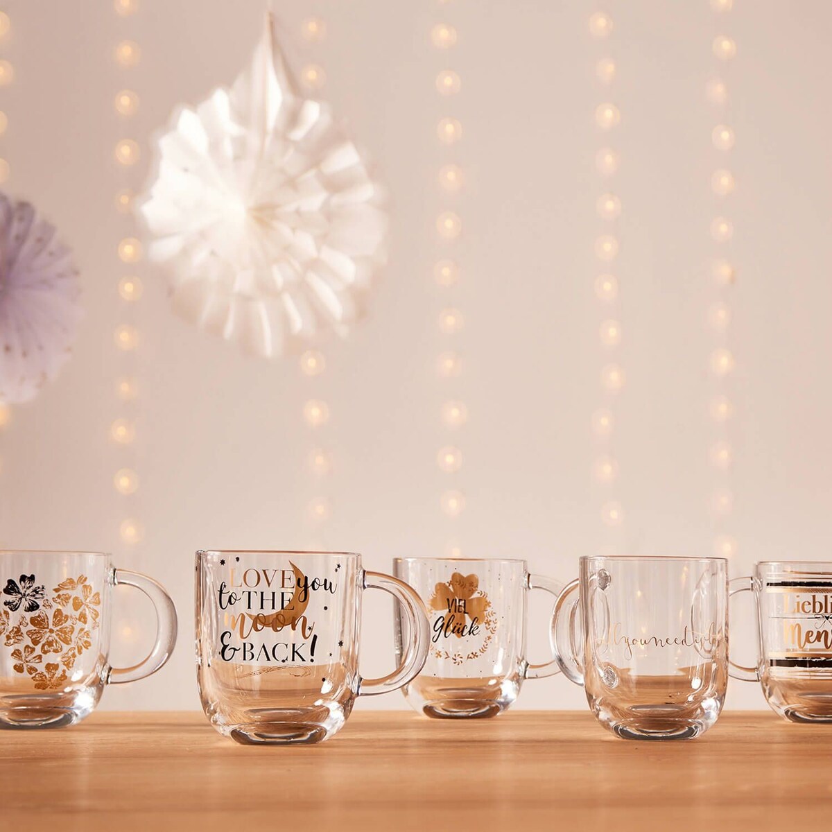 Szklanka 0,4l serce z kwiatów... EMOZIONE