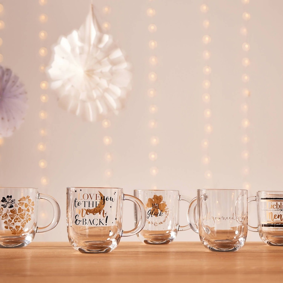 Szklanka 0,4l serce z kwiatów... EMOZIONE