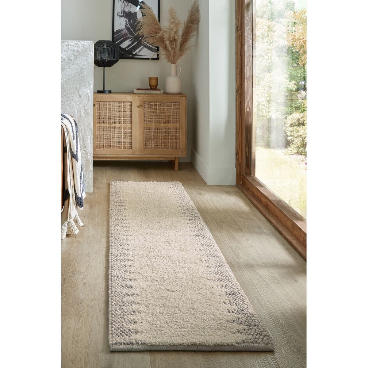 Dywan Wełniany Ramka Minerals Border Natural 160x230