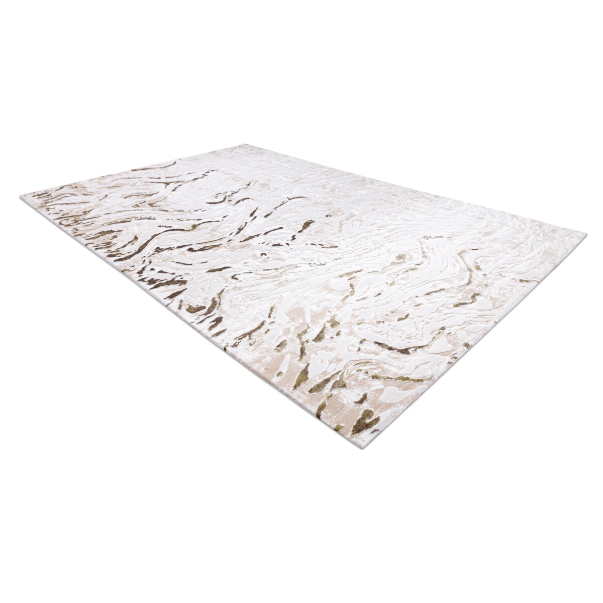 Dywan AKRYL DIZAYN 123 beż / zielony 160x230 cm