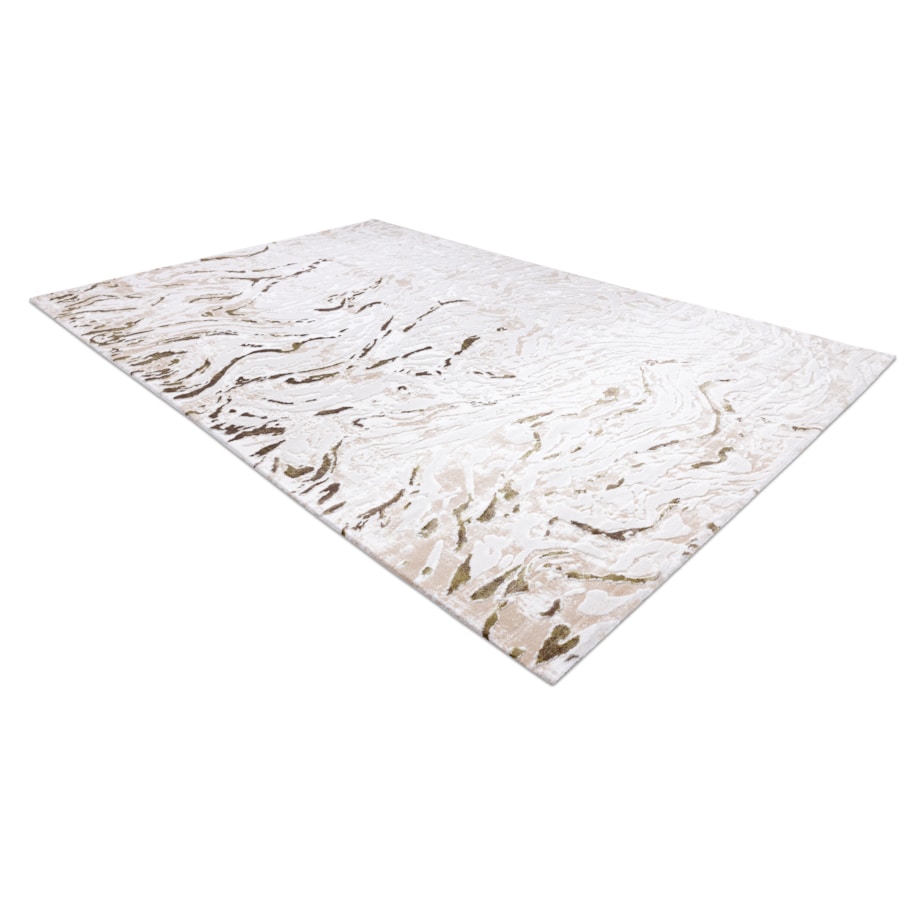 Dywan AKRYL DIZAYN 123 beż / zielony 160x230 cm