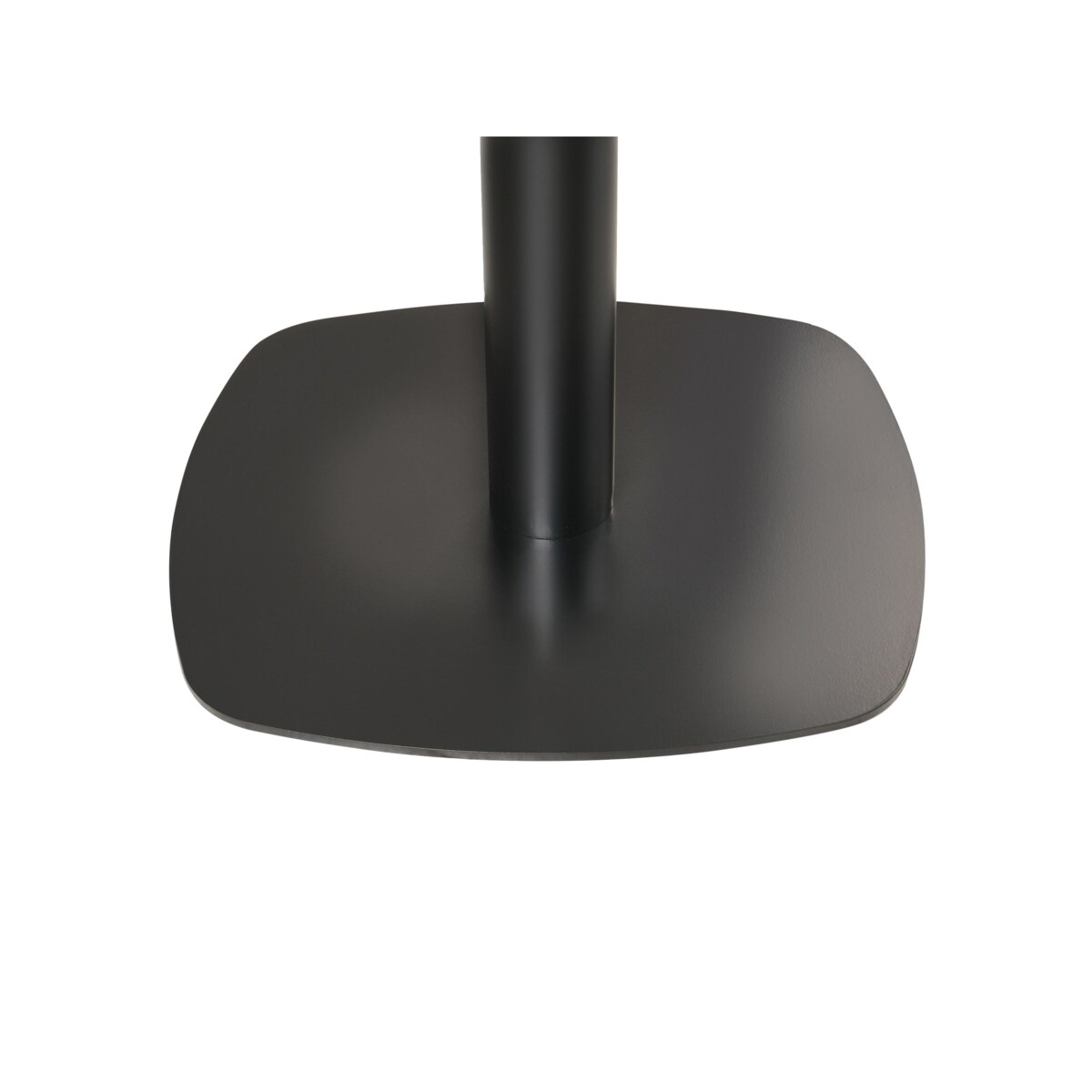 Stół barowy MORELLA Czarny/ ciemny brąz 60 cm