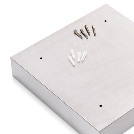 Skrzynka na klucze ze szklanymi drzwiczkami, 30 x 30 x 6 cm