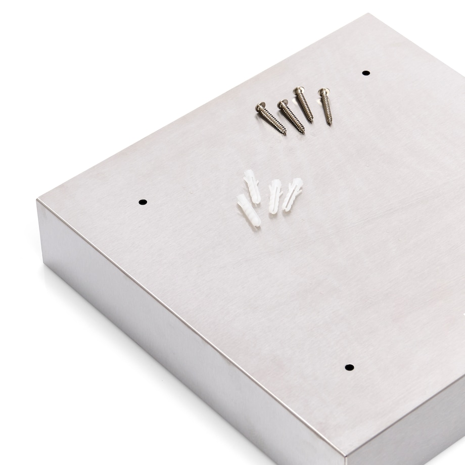 Skrzynka na klucze ze szklanymi drzwiczkami, 30 x 30 x 6 cm