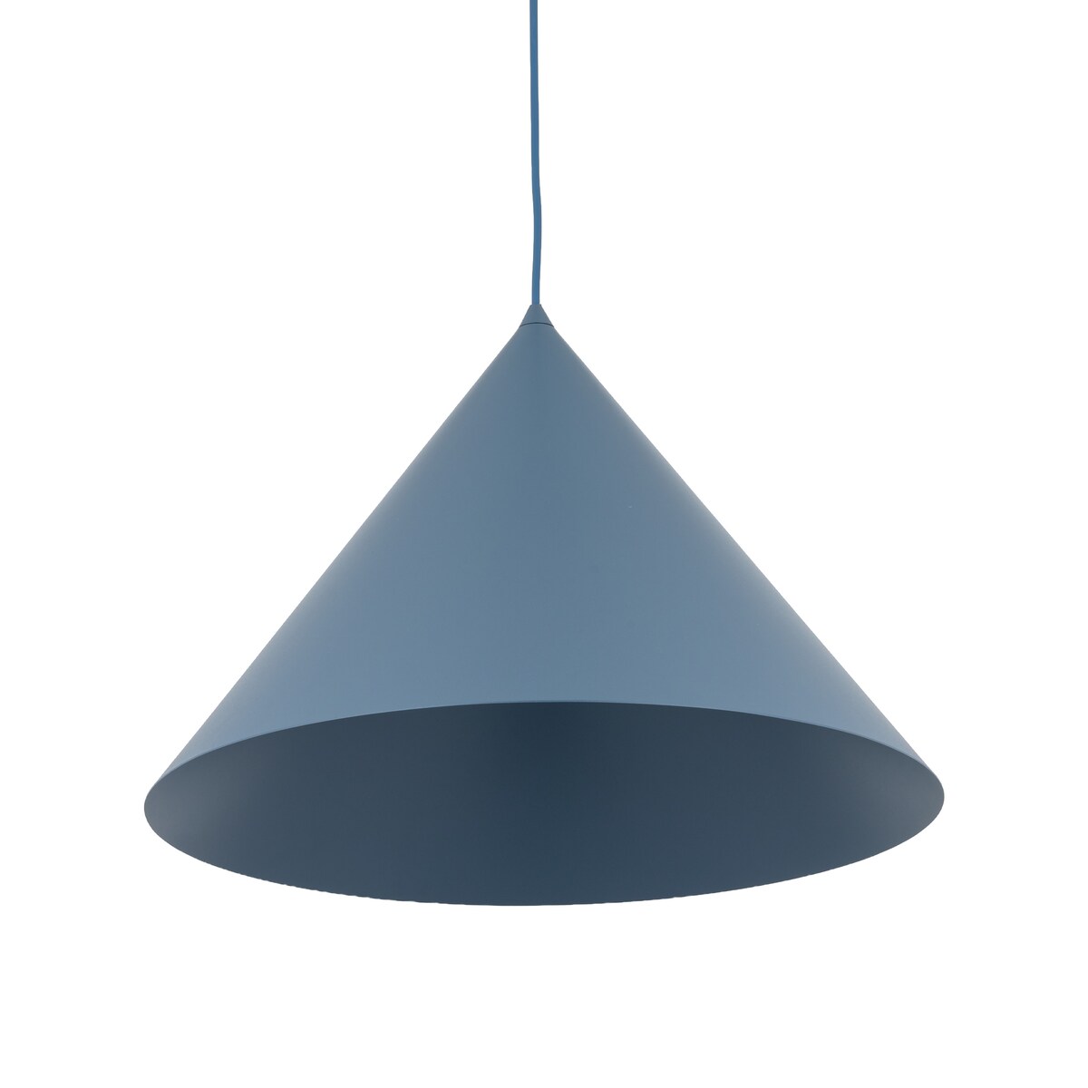 Lampa wisząca TK Lighting CONO XL NAVY 11416, granatowa, loft, E27, regulowana wysokość, 50 cm
