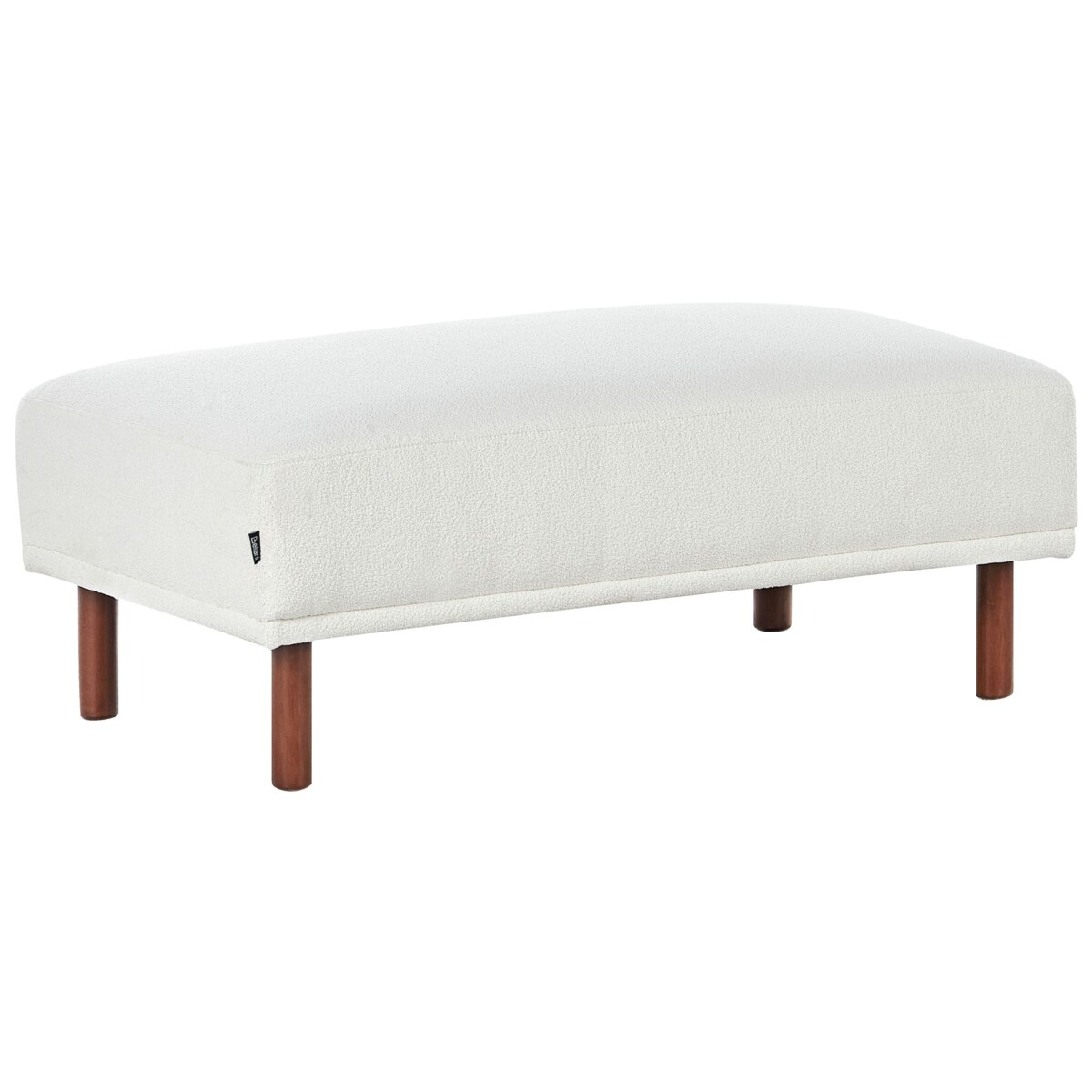 Otomana HOLT Boucle Biały