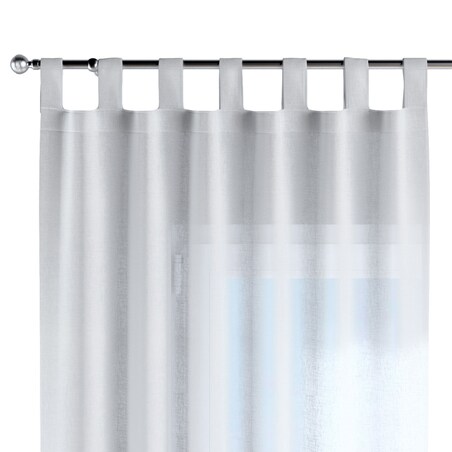 Zasłona na szelkach 1 szt. 130x260 prześwitujący ecru