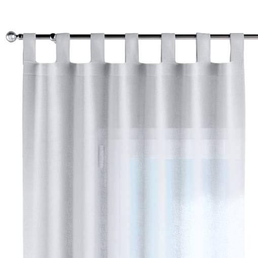 Zasłona na szelkach 1 szt. 130x260 prześwitujący ecru