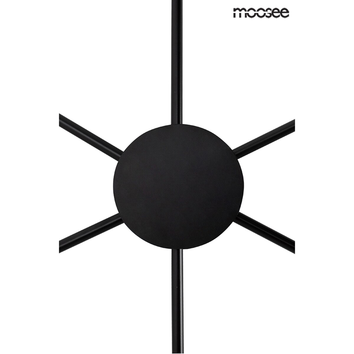 Ścienna lampa sticks SHADOW MSE010100247 Moose molekuły czarne